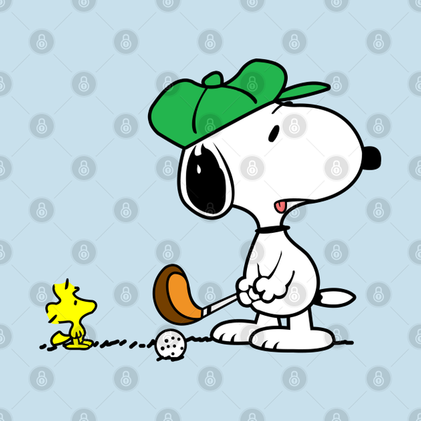 Snoopy Golf - Snoopy - T-Shirt-image