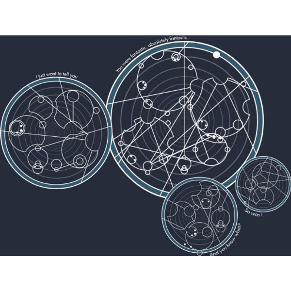 Doctor Who Gallifreyan - You Were Fantastic - Doctor Who - T-Shirt-image