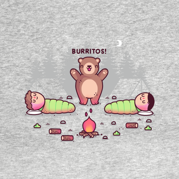 Burritos - Food - T-Shirt-image