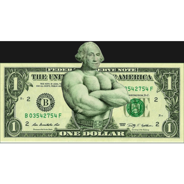 The Mighty Dollar - Money - T-Shirt-image