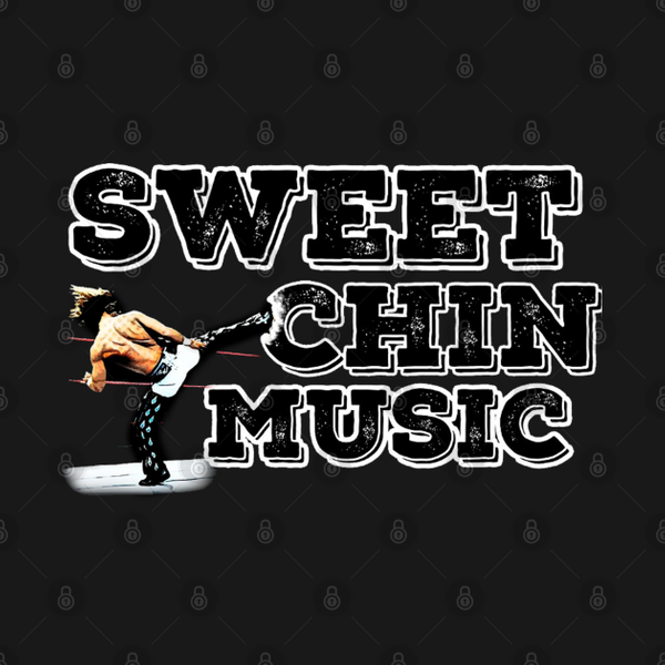 Sweet Chin Music - Shawn Michaels Heartbreak Kid - T-Shirt-image