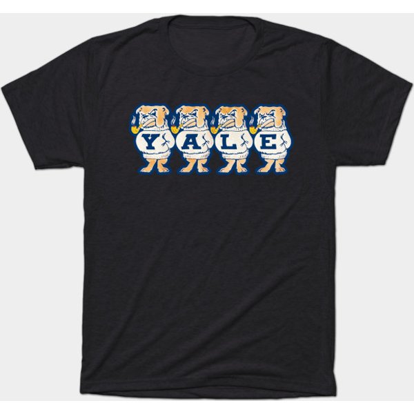 Restored Yale Design 2 - Yale University - T-Shirt-image