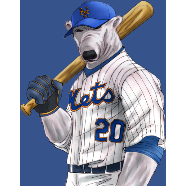 Pete Alonso - Pete Alonso Polar Bear - T-Shirt-image