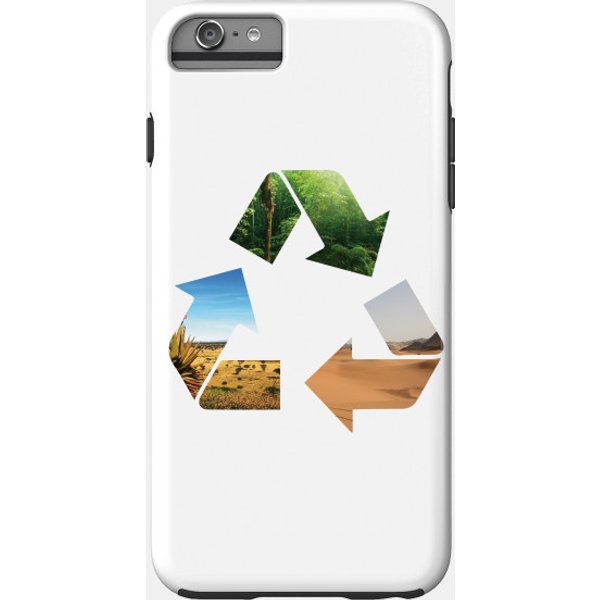 Earth Recycle - Recycle - Phone Case-image