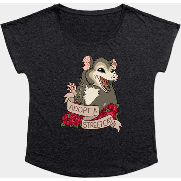 Possum - Adopt A Street Cat - Possum - T-Shirt-image