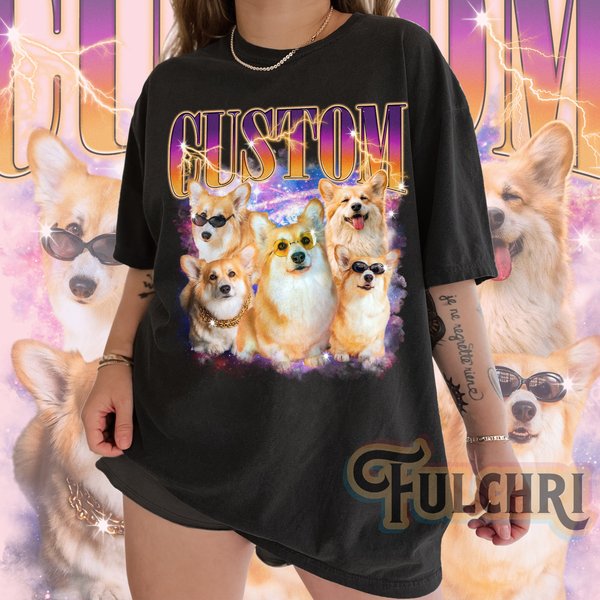 Custom Bootleg Rap Pet Shirt For Dogs-image