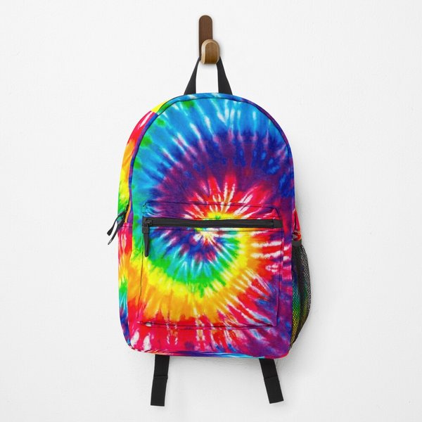 Tie Dye Pattern Backpack-image