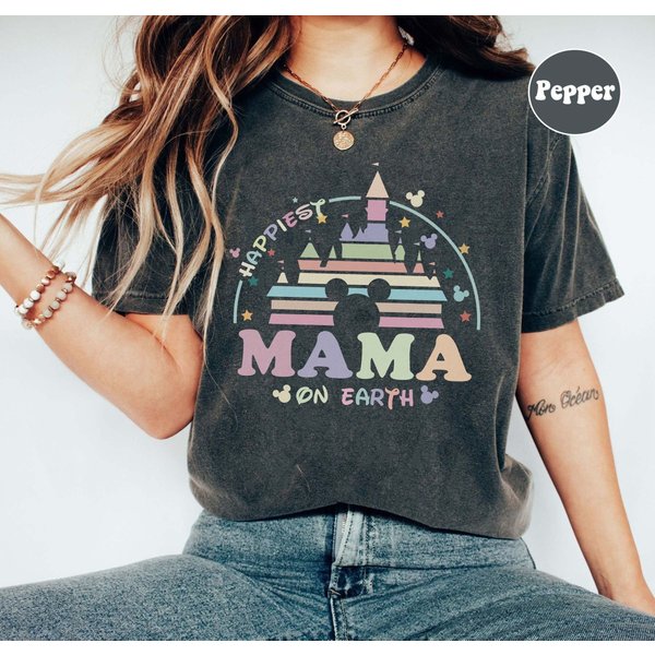 Happiest Mama On Earth Shirt-image