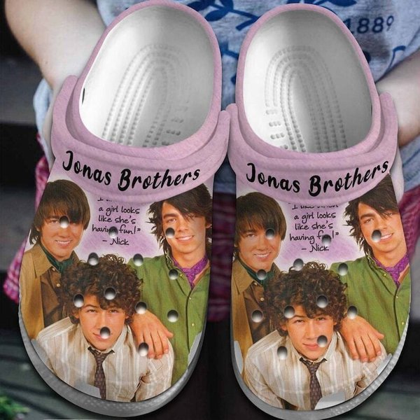Jonas Brothers Music Clog, Jonas Brother Band Fan Shoes-image