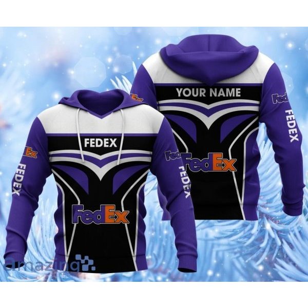 Personalized Fedex Custom Full Print 3D Hoodie-image