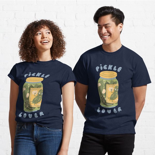 Pickle Lover Pickle Jar T-Shirt-image
