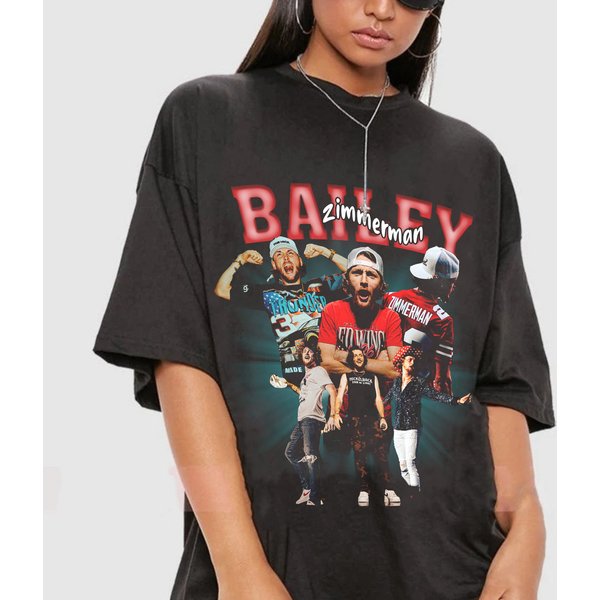 Vintage Bailey Zimmerman Shirt, Bailey Zimmerman Bootleg Shirt-image