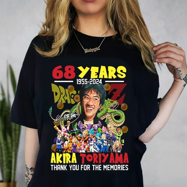 Akira Toriyama Shirt, Akira Toriyama Dragon Ball Rip Shirt-image