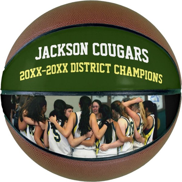 Custom Photo Team Basketball