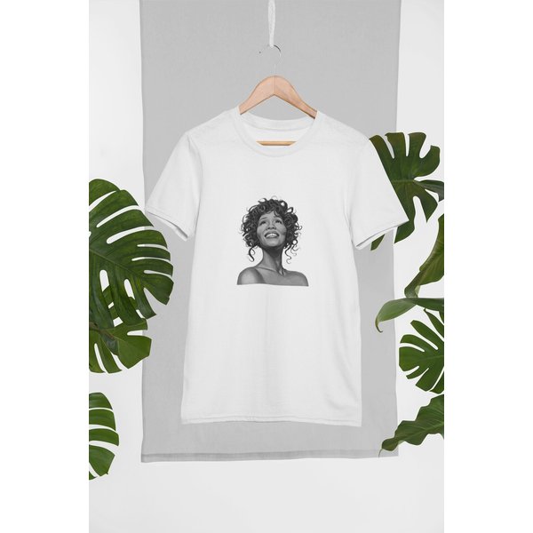 Whitney Houston Graphic T-Shirt-image