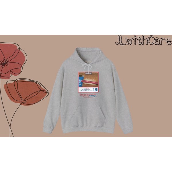 Kirkland Hotdog 1.50 Hoodie, Costco Hotdog Hoodie