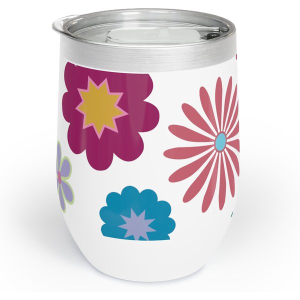 Flower Tumbler, Floral Tumbler