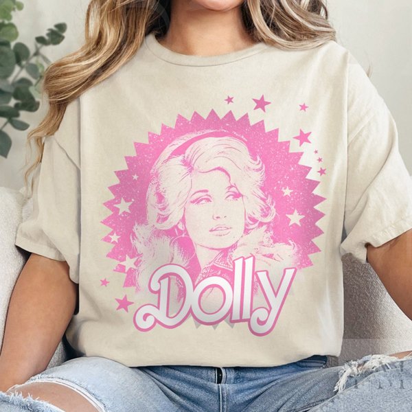 Dolly Parton Graphic T-Shirt,-image