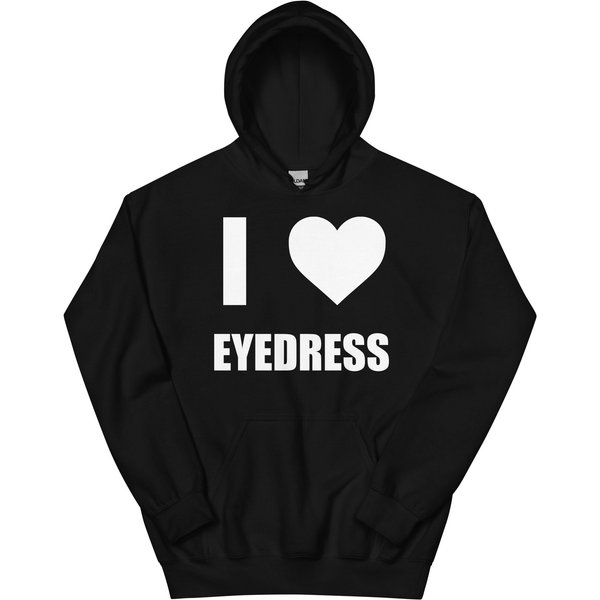 I Heart Eyedress Hoodie, I Love Eyedress, Eyedress Merch
