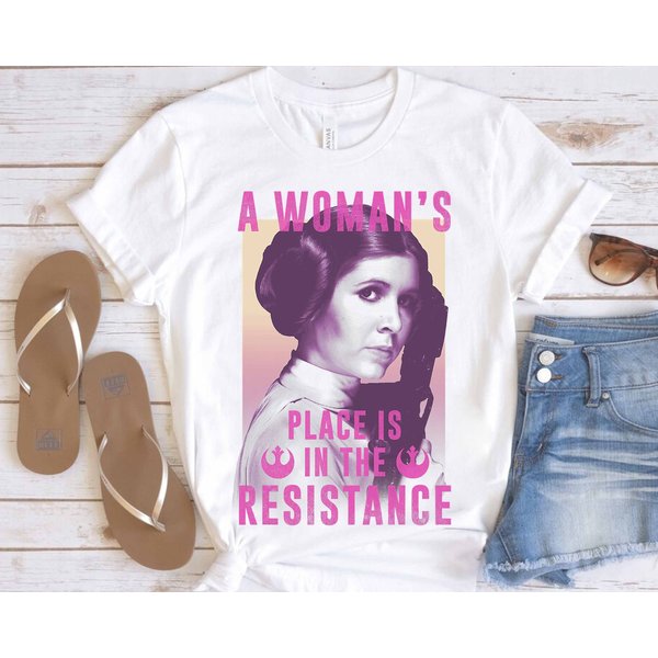 Princess Leia Resistance T-Shirt-image