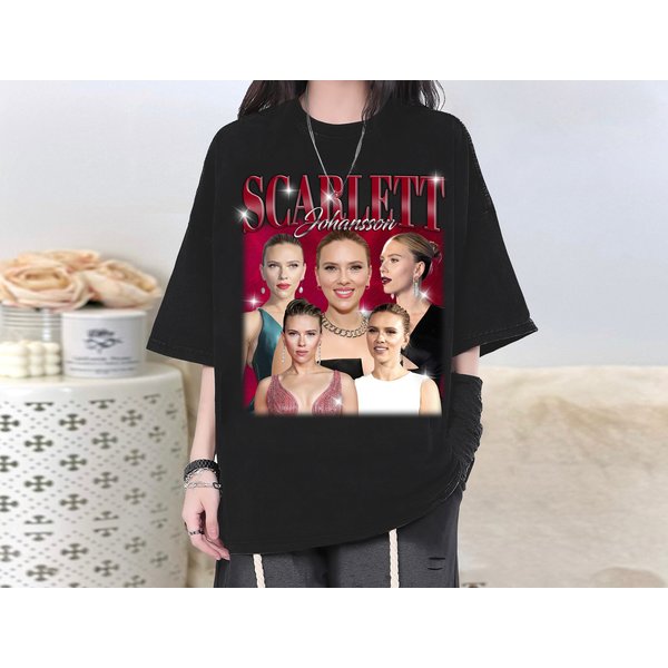 Scarlett Johansson Graphic Tee-image