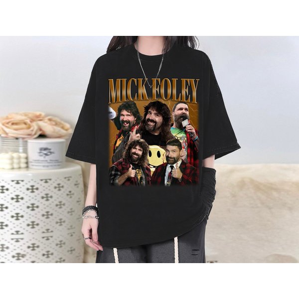 Mick Foley Graphic T-Shirt-image