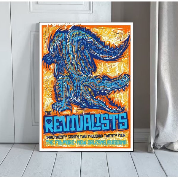 New Orleans, La April 28, 2024 The Revivalists Tour Poster-image
