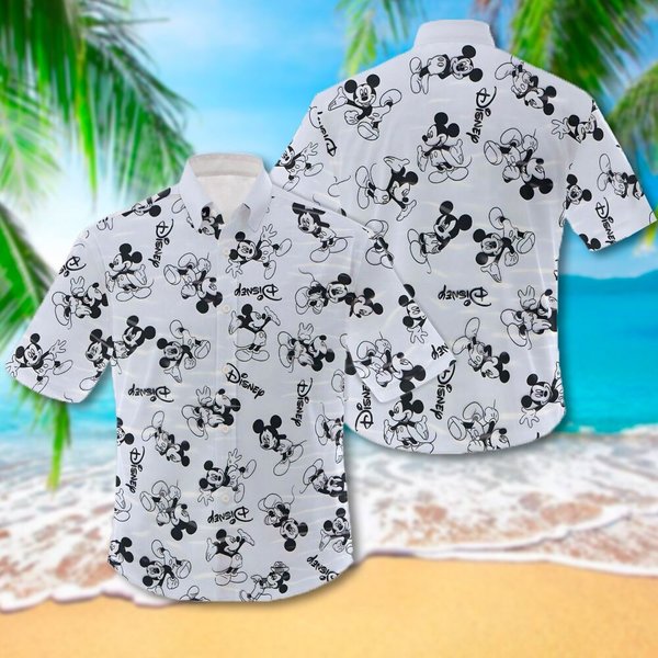 Mouse Character Hawaiian Shirt-image
