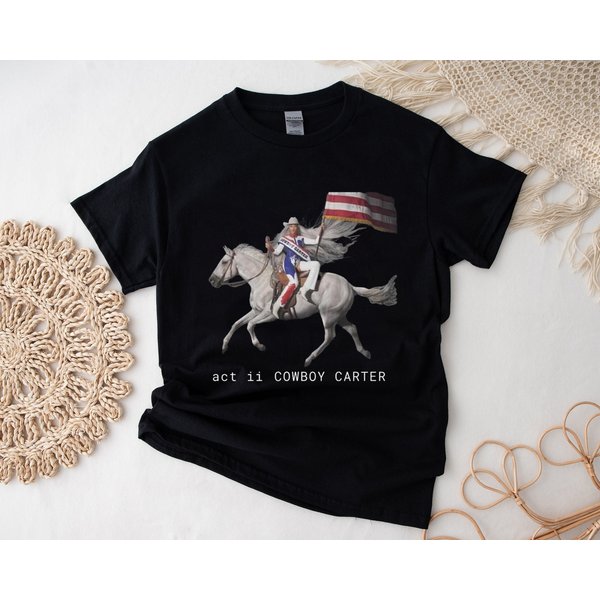 Cowboy Carter Shirt, Vintage Beyonce Cowboy Carter Album Shirt-image