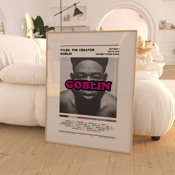 Tyler The Creator - Goblin Album Cover Poster-image