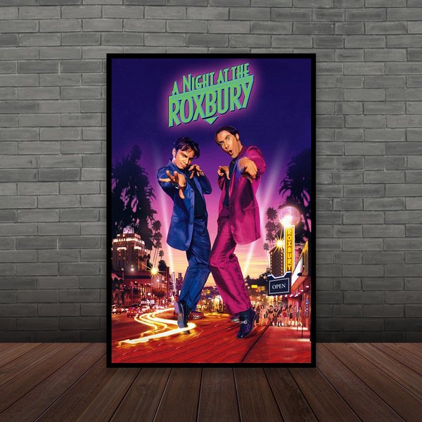 A Night At The Roxbury Movie Poster Classic Film, Wall Art, Room Decor, Home Decor-image