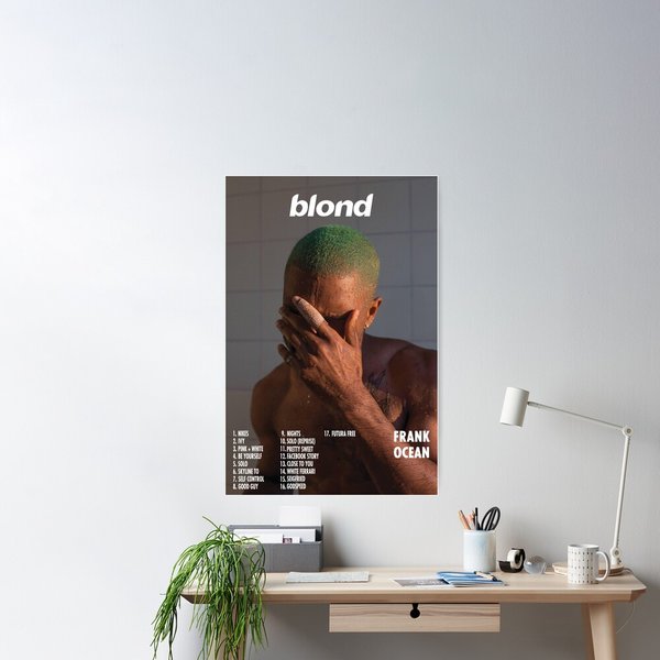 Blond Album Cover Poster, Wall Art, Home Decor Poster-image