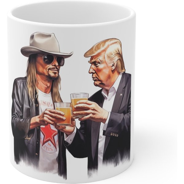 Funny Trump Mug | Kid Rock | Trump Funny Coffee Cup-image