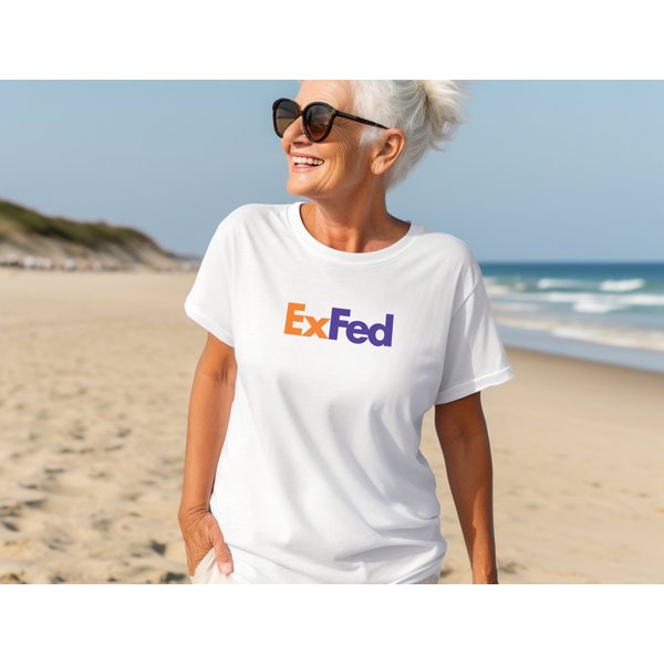 Ex Fed Funny Retired Federal Employee Shirt-image