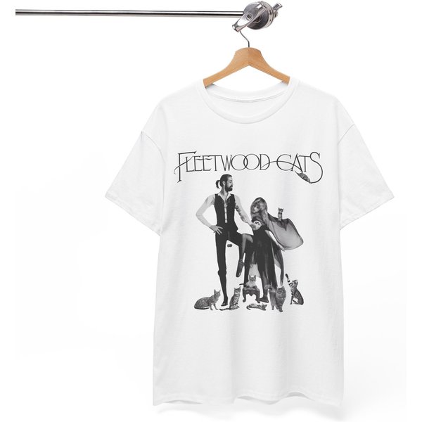 Funny Fleetwood Cats Shirt, Fleetwood Mac Shirt, Music Rock Band Shirt-image
