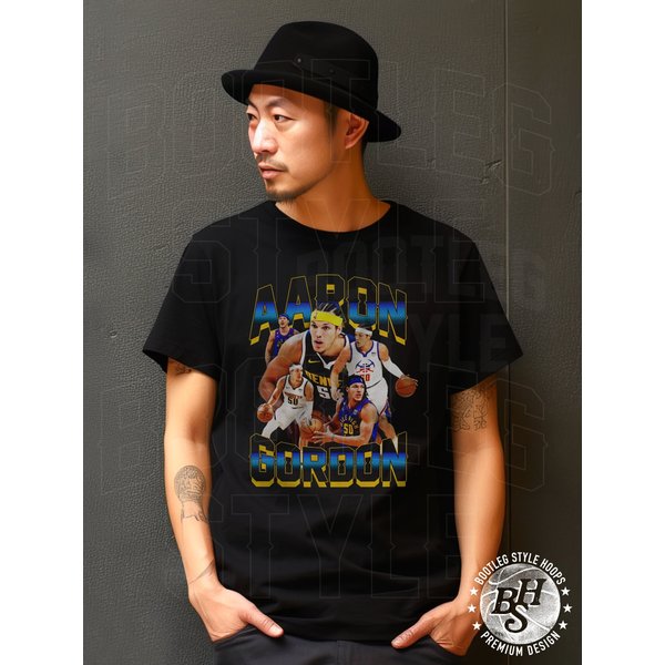 Aaron Gordon 90S Bootleg Shirt, Aaron Gordon Vintage Basketball Shirt-image