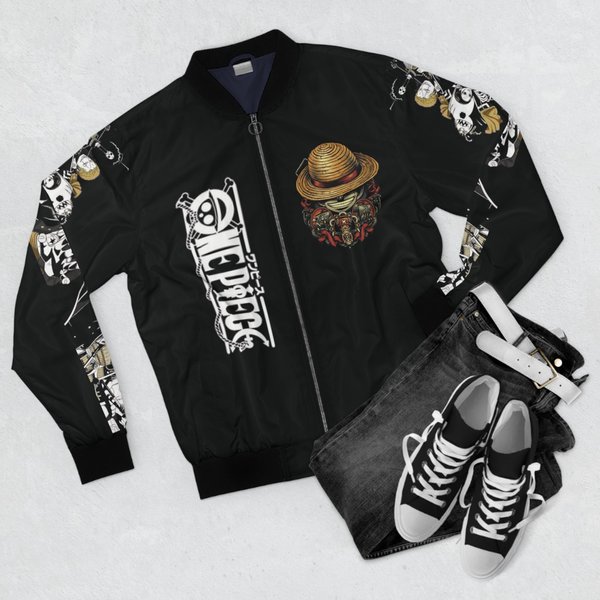 Monkey D Luffy Gear 5 Bomber Jacket-image