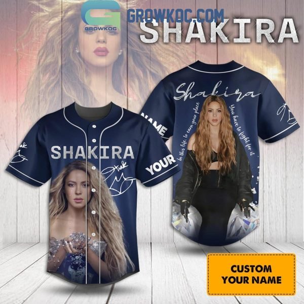 Personalized Shakira You Have To Fight For It Baseball Jersey-image