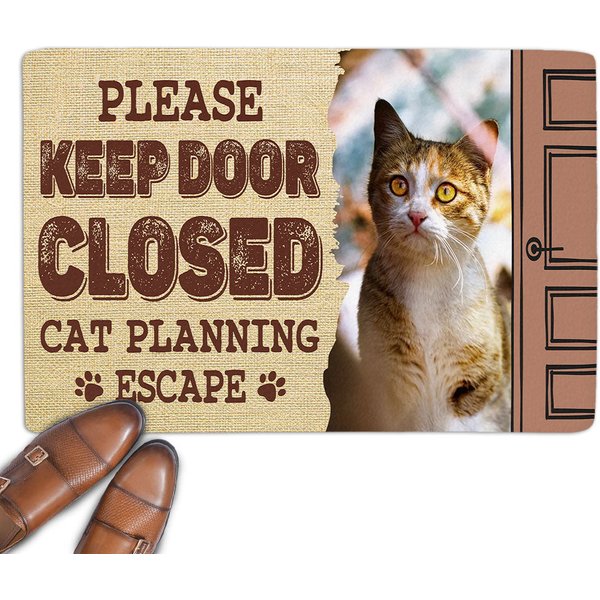 Pet Planning Custom Upload Photo Personalized Doormat-image