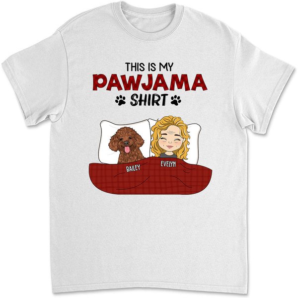 Pawjama Shirt - Personalized Custom Unisex T-Shirt-image