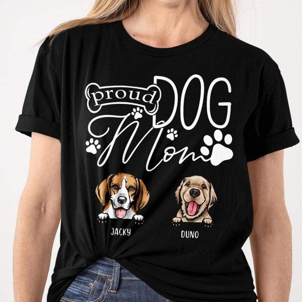 Proud Dog Mom Shirt 890609