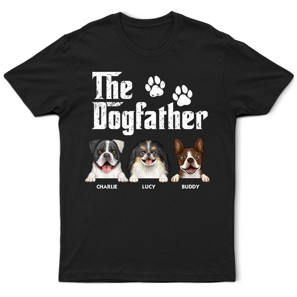 The Dogfather Semi Real - Personalized T Shirt-image