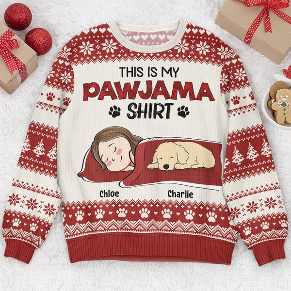 This Is My Ugly Christmas Sweater - Personalized Ugly Sweater-image