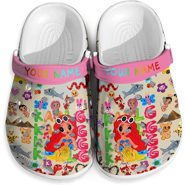 Personalized Karol G Clogs, Custom Karol G Summer Clogs Shoes, Gift For Fan-image
