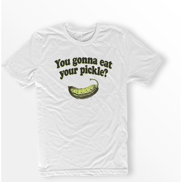 Pickle Shirt, You Gonna Eat Your Pickle? T-Shirt-image