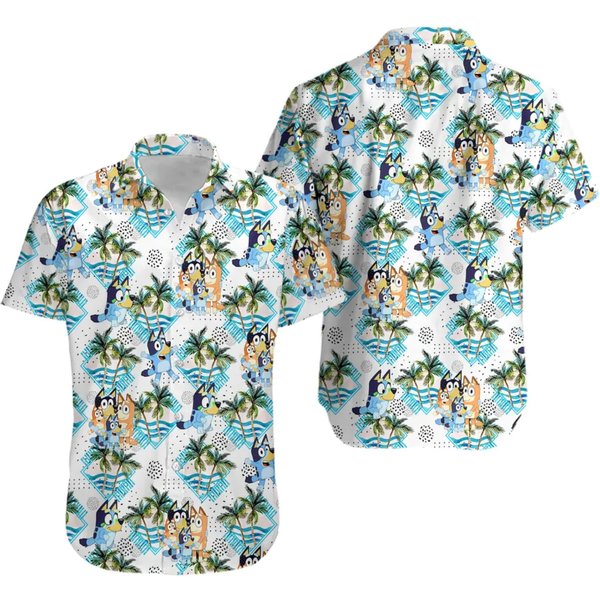 Blueydad Hawaiian Dad Life Family Hawaiian Shirt-image