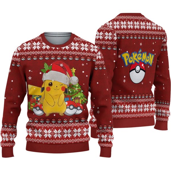 Pika Ugly Christmas Sweater