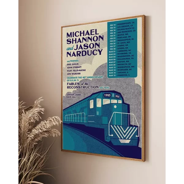 Michael Shannon & Jason Narducy Mar 4 2025 930 Club Washington Dc Poster-image