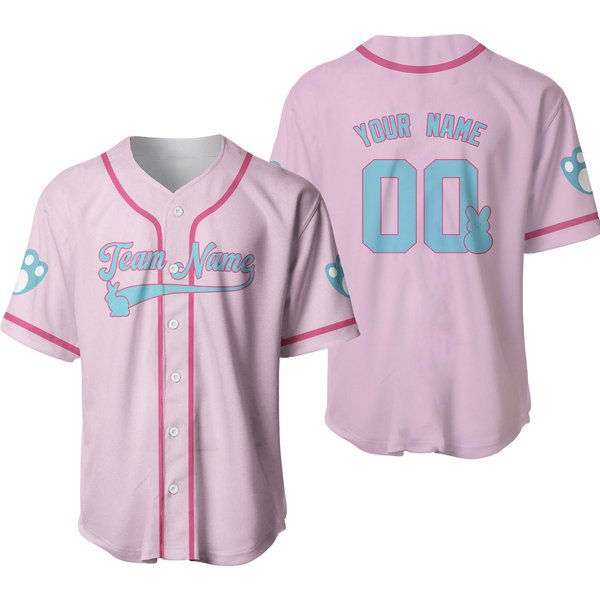 Personalized Happy Easter Day Baseball Jersey Custom Easter Eggs-image