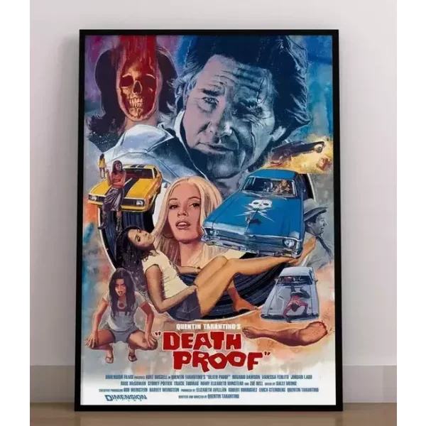 Death Proof Poster - Wall Art - Wall Prints - Home Decor-image